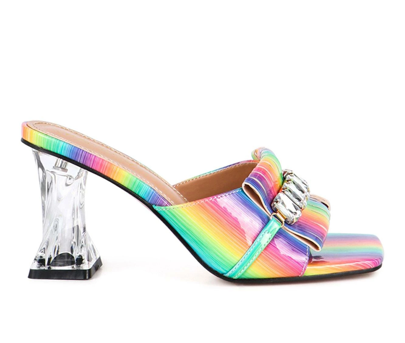 Women's London Rag Fantasy Clear Dress Sandals - Image 2