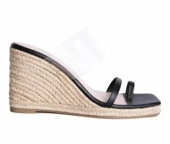Women's London Rag Clear Path Espadrille Wedge Sandals