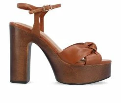 Women's Journee Collection Lorrica Platform Dress Sandals