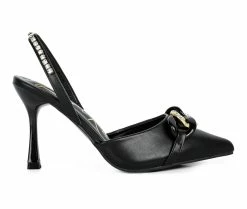 Women's London Rag Pull Pumps