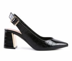 Women's London Rag Gidget Block Heel Pumps