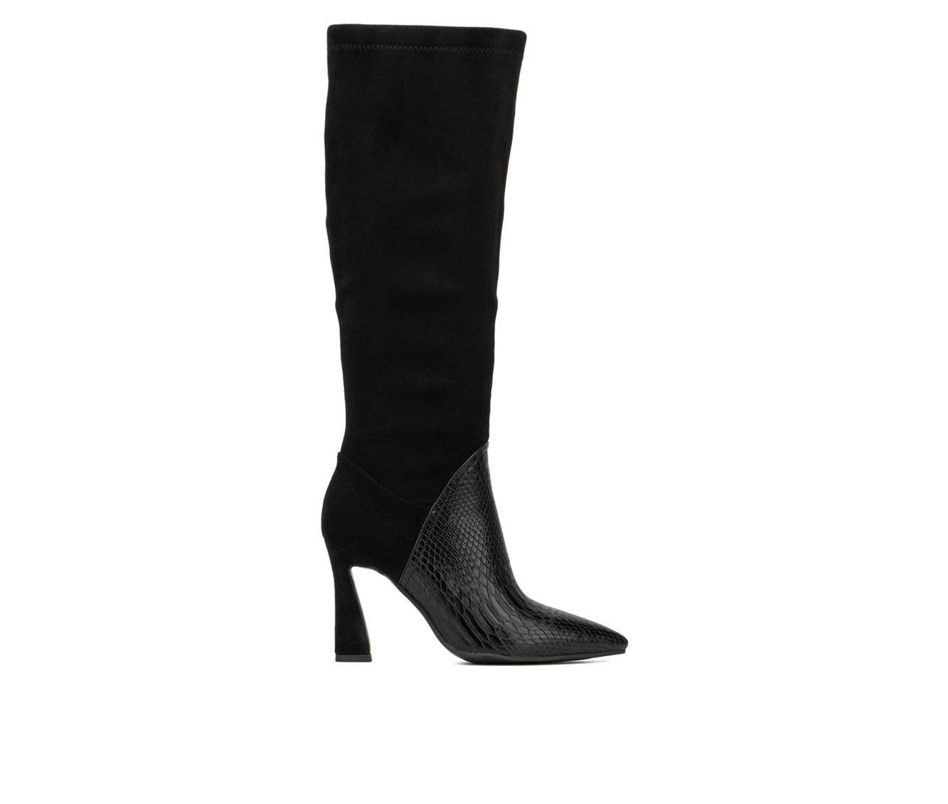 Women's Torgeis Mia Knee High Heeled Boots - Image 2