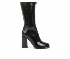 Women's London Rag Year Round Mid Calf Heel Boots