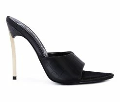 Women's London Rag Bottoms Up Stiletto Dress Sandals