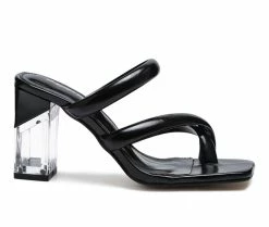 Women's London Rag Erised Block Heel Dress Sandals