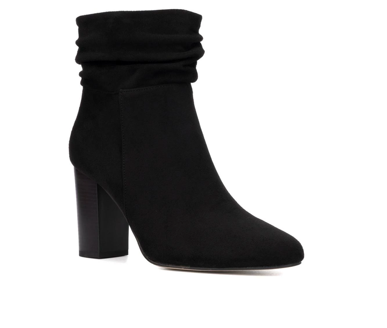 Women's New York And Company Sandy Heeled Booties - Image 3