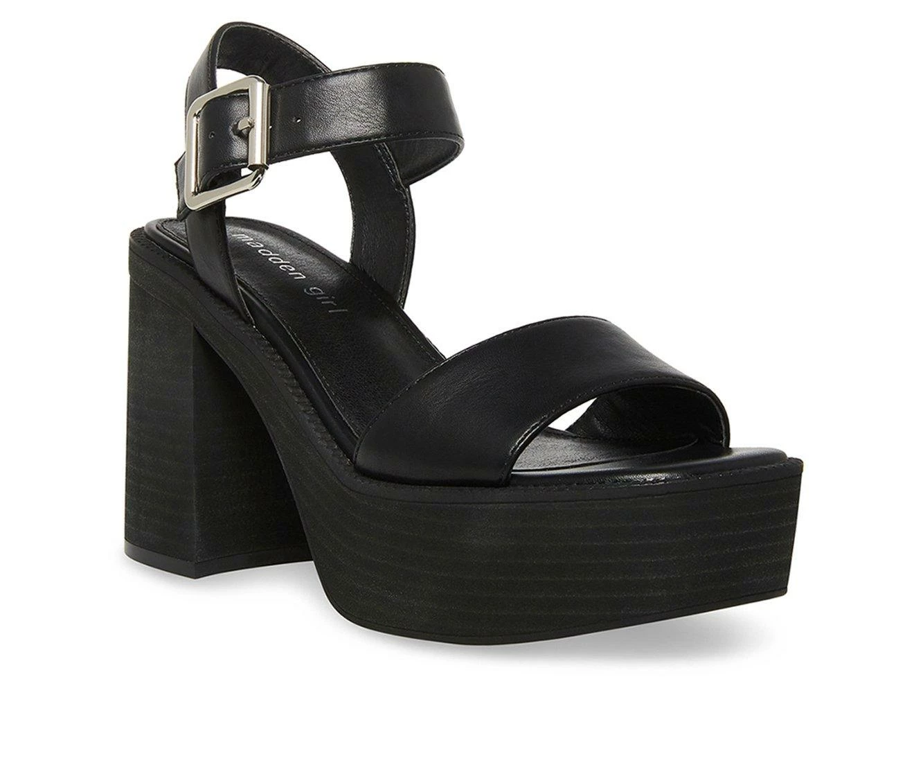 Women's Madden Girl Grandview Block Heel Dress Sandals - Image 3