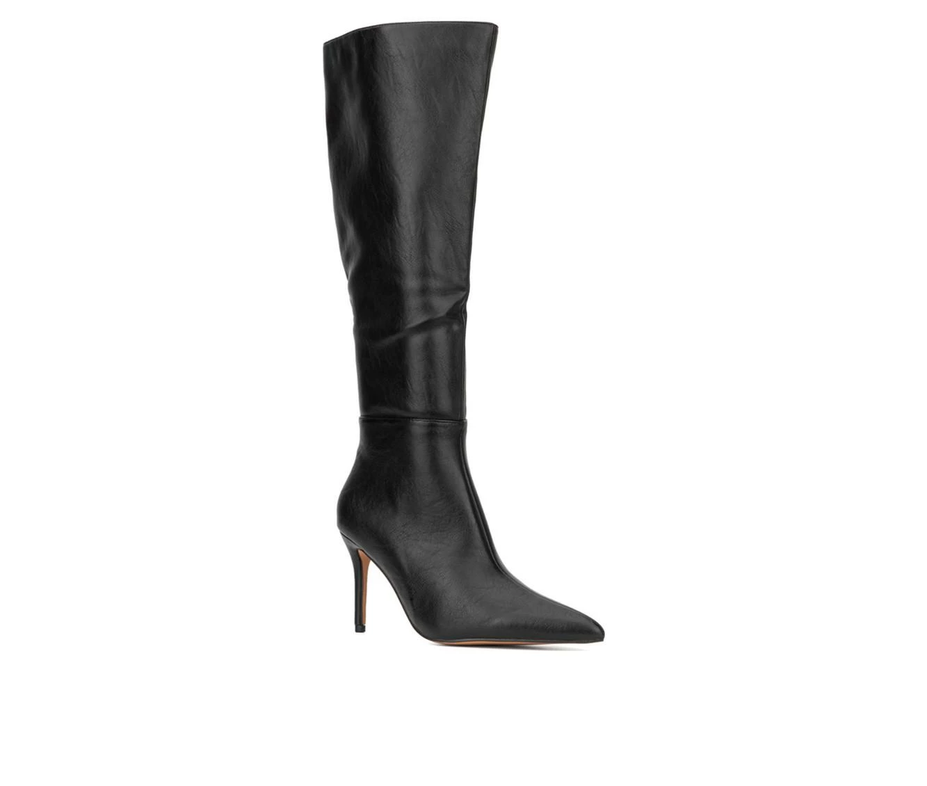 Women's New York And Company Mae Knee High Heeled Boots - Image 3