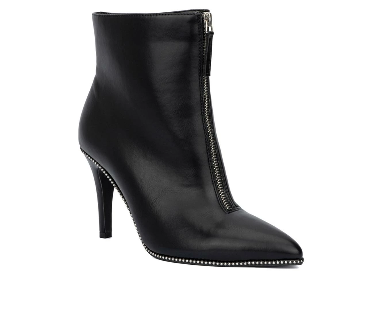 Women's Fashion To Figure Rider Heeled Booties - Image 3