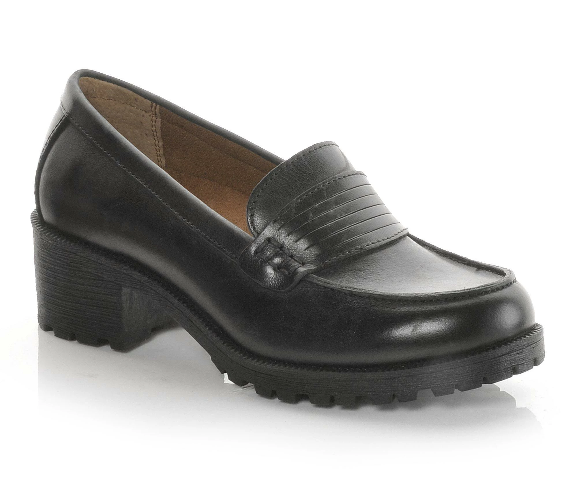 Women's Eastland Newbury Heeled Penny Loafers - Image 3