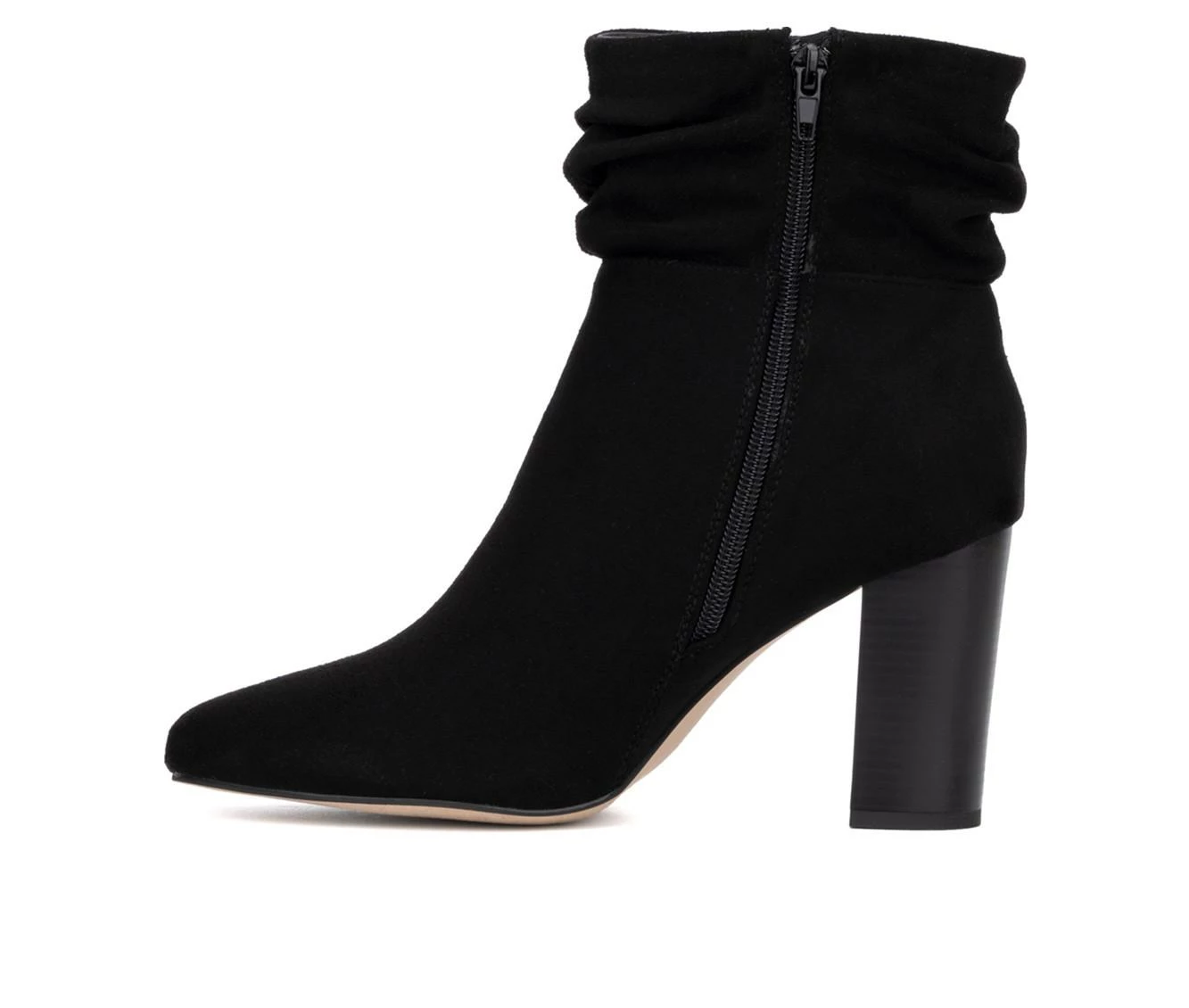Women's New York And Company Sandy Heeled Booties - Image 4