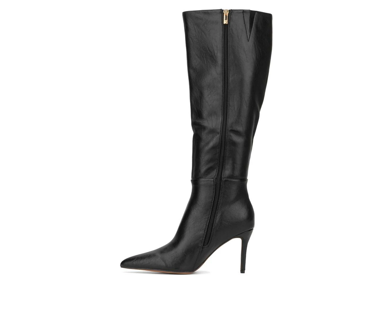 Women's New York And Company Mae Knee High Heeled Boots - Image 4