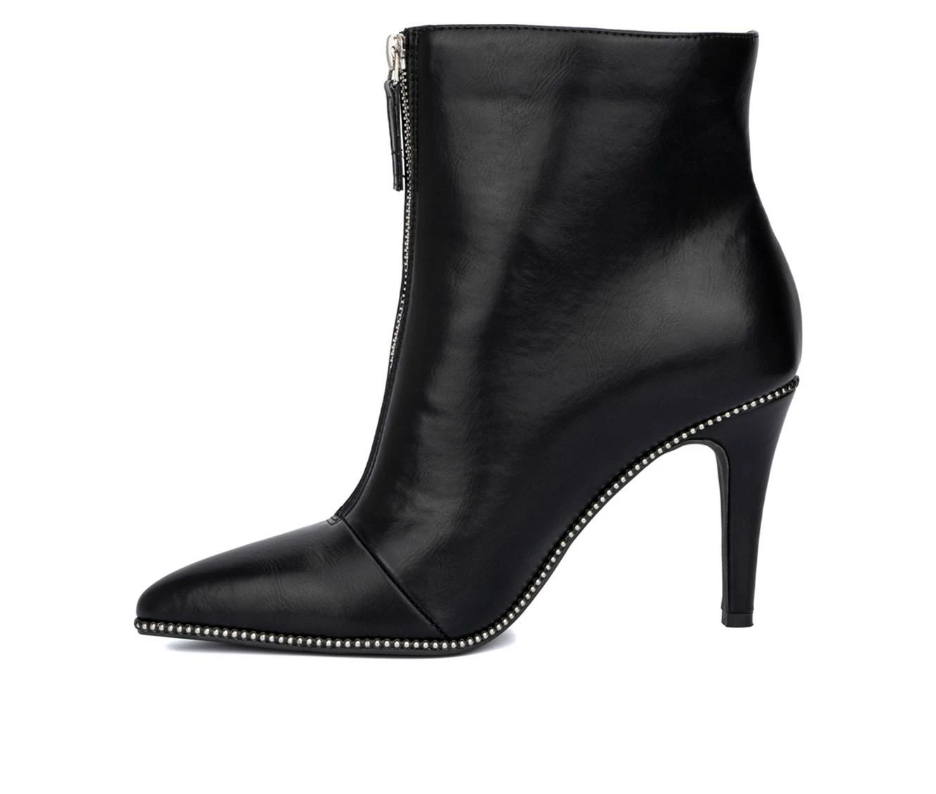 Women's Fashion To Figure Rider Heeled Booties - Image 4