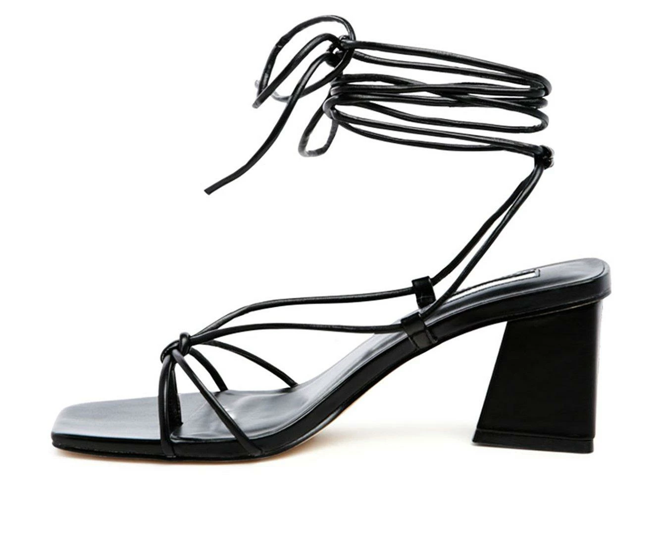 Women's London Rag Spruce Dessert Block Heel Dress Sandals - Image 4