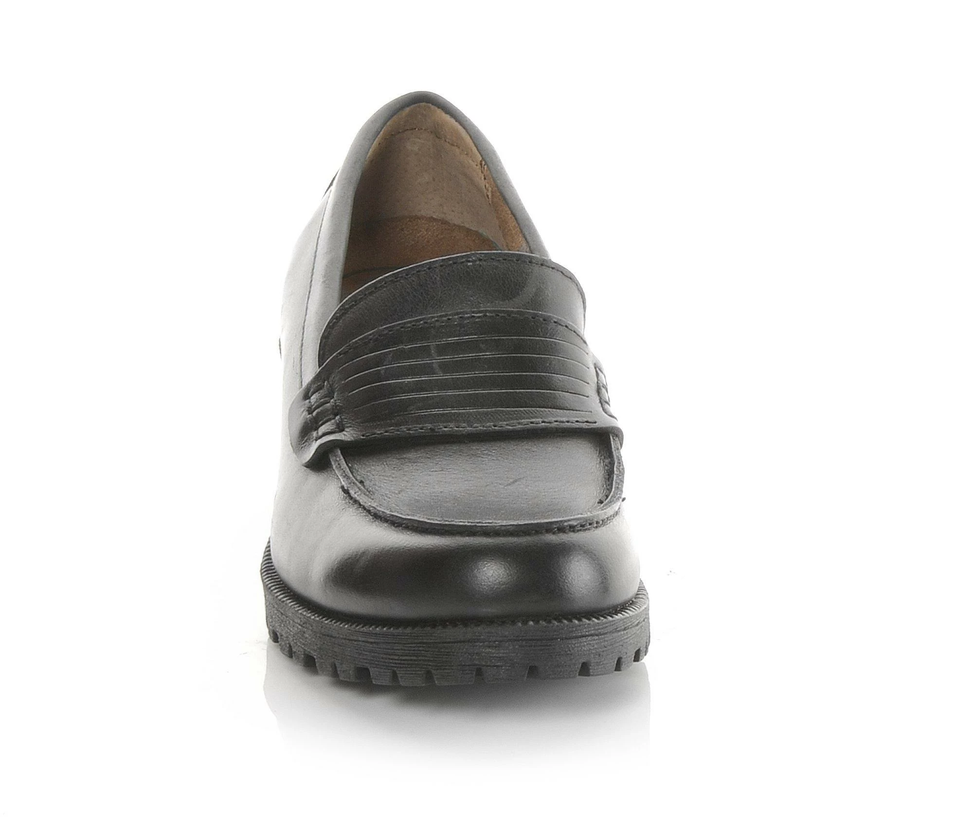 Women's Eastland Newbury Heeled Penny Loafers - Image 5